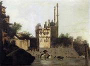 unknow artist View of Benares with Aurangzeb-s Mosque oil painting picture wholesale